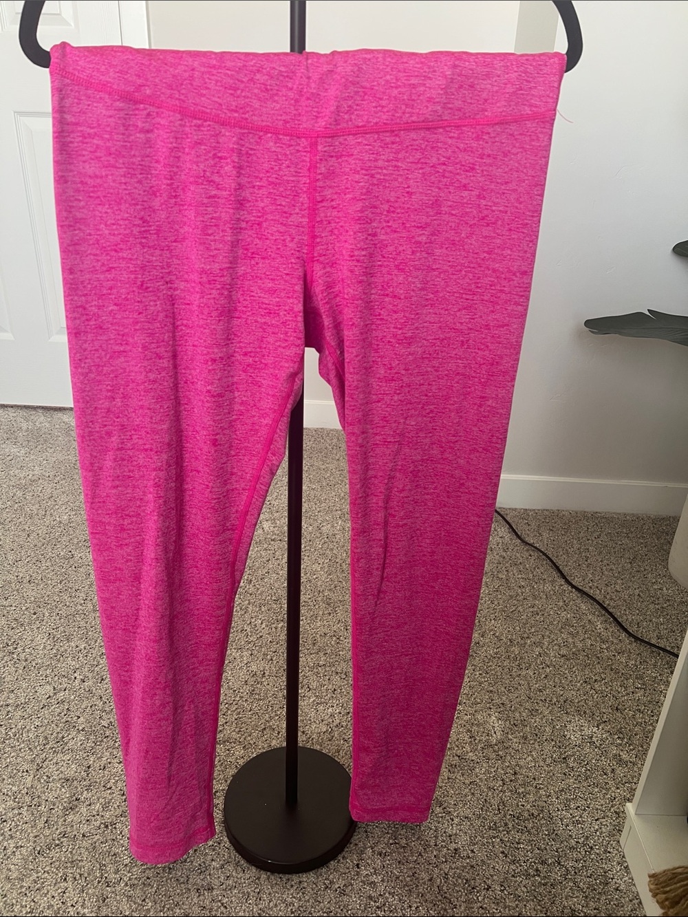 90 Degree By Reflex Hot Pink Girls' Active Leggings